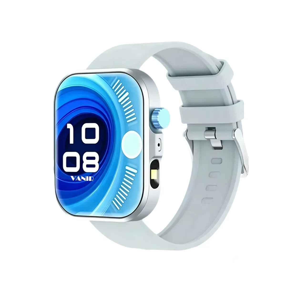 VANIR Reloj Inteligente Smartwatch Bluetooth Call Pantalla HD Multideporte Monitor Ritmo Cardiaco Bateria Larga Duracion Notificaciones Mensajes Hombre Mujer Celular iPhone Android Samsung Xiaomi