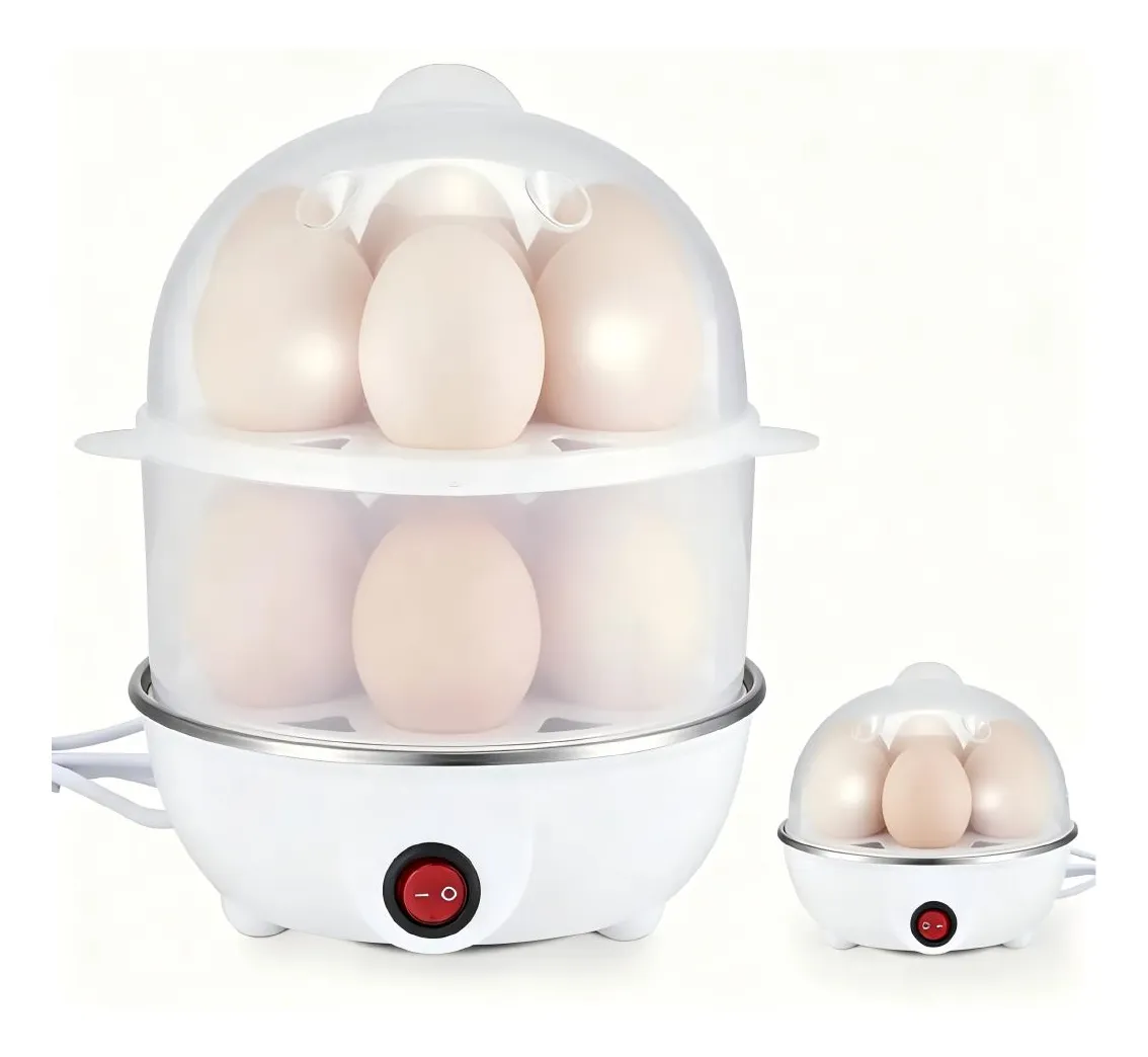 2 En 1 Vaporera De Verduras Y Hervidor De Huevos Portatil Co