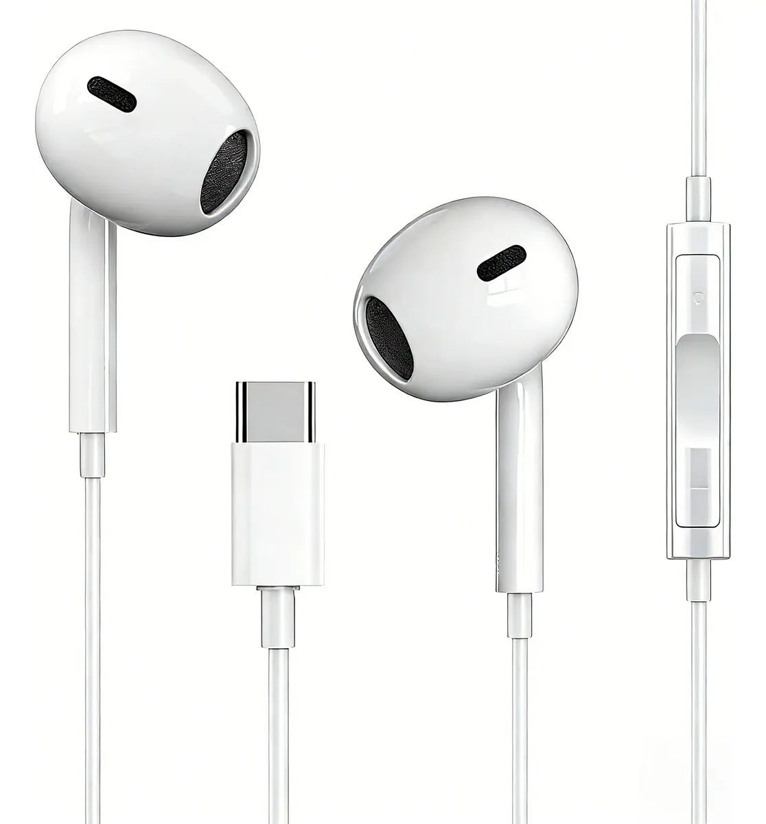 Audífonos Con Cable Tipo C Manos Libres Para Samsung iPhone
