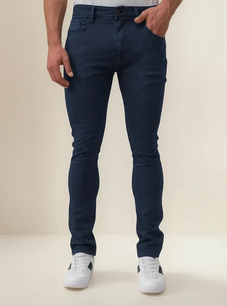 Jeans Caballero Slim Fit Mezclilla Stretch Hombre Vendyjeans