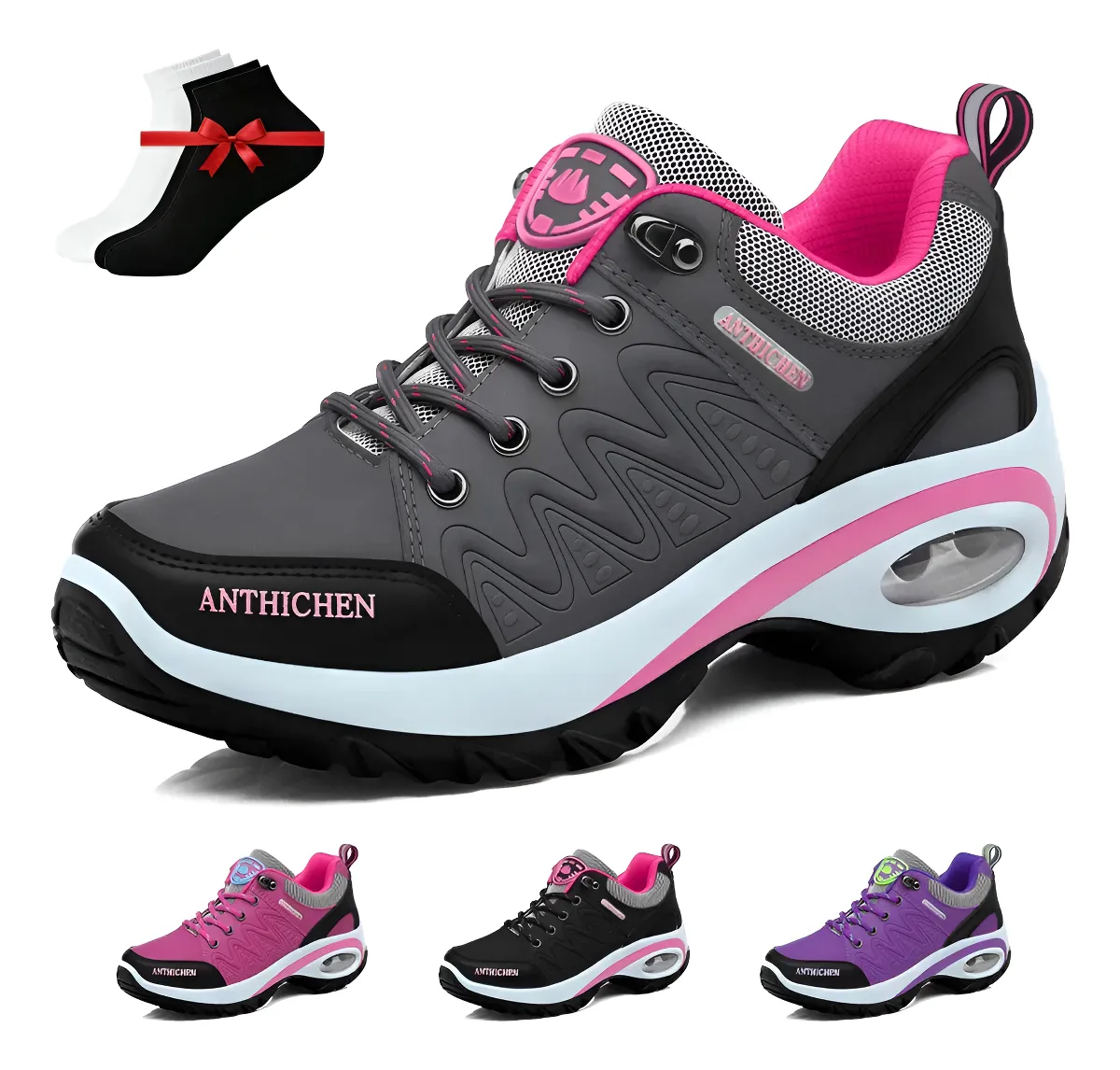 Zapatos De Dama Casuales Running Tenis Deportivos Plataforma
