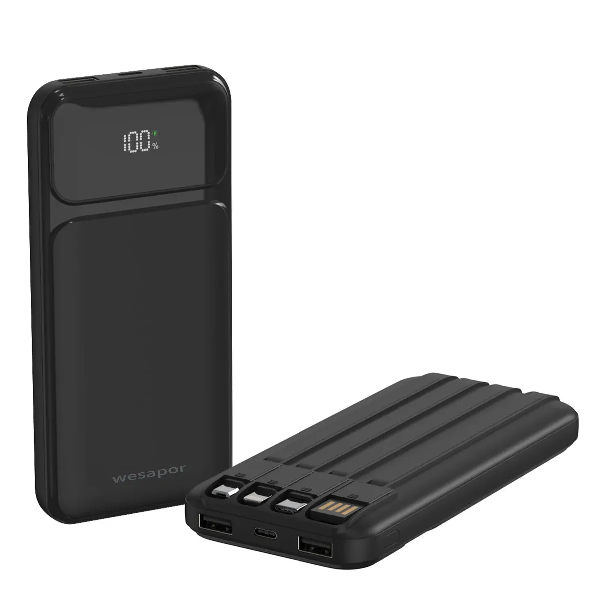 Power Bank 30000mah,batería Portátil Con Carga Rápida 22.5w, Batería Externa Universal Para iPhone Y Android,banco De Energía Con 6 Salidas Y 2 Entradas,cargador Portátil Seguro Y De Alta Capacidad