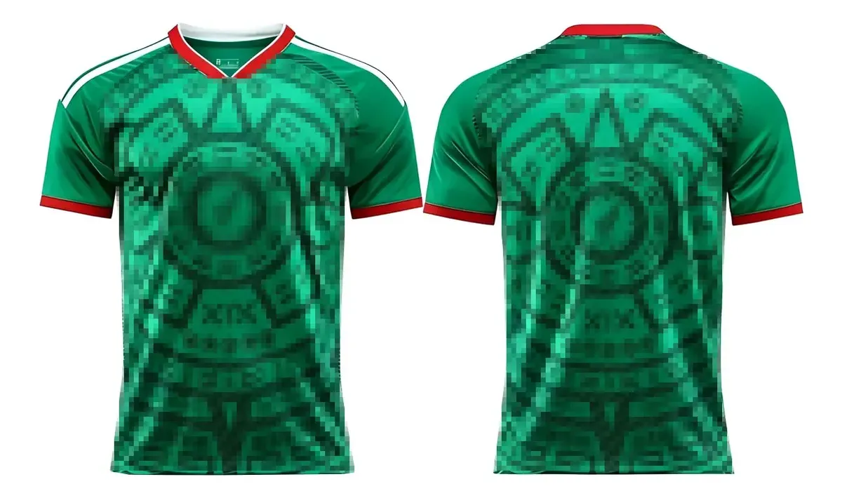 Camiseta Futbol Verde Hamagades Estilodeportivo Para Hombres