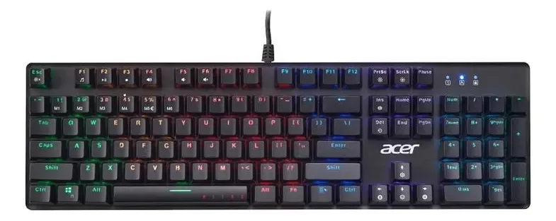 Acer 614658 Teclado Retroiluminado Azul.