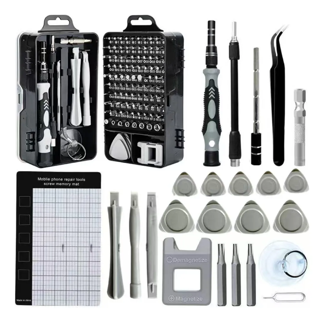 Caja De Herramientas Kit Desarmador Relojero Ps4 Celular Mac