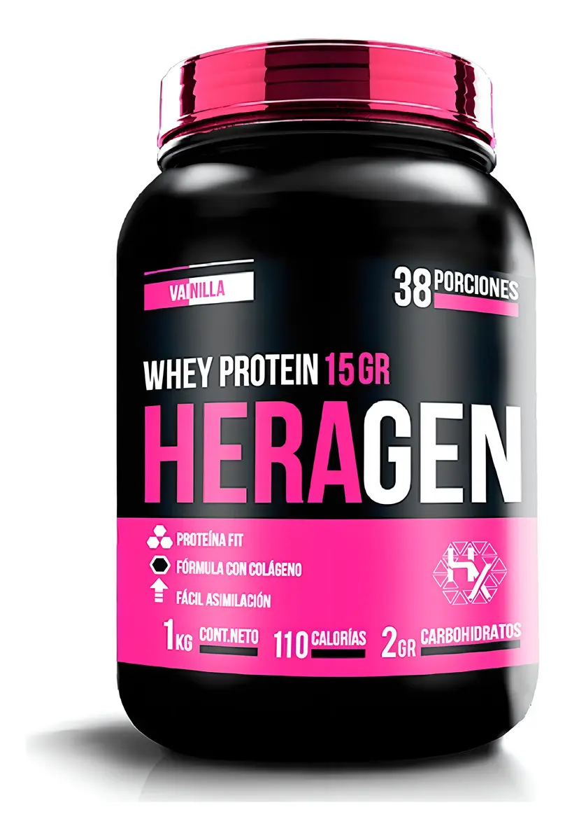 Proteína Suero Leche Holix Lab Vainilla 1kg - Suplemento Deportivo