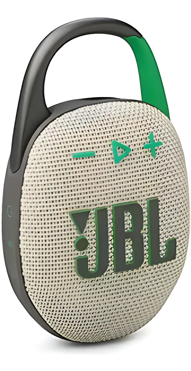 Altavoz Bluetooth Jbl Clip 5 Ultraportátil Resistente al Agua Color Arena