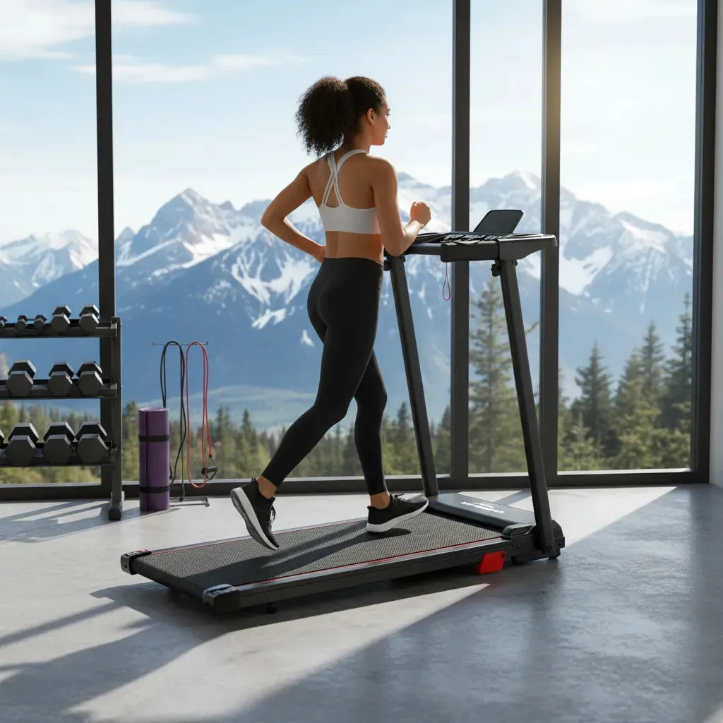 Cinta De Correr Home Electric, Con Rendimiento Profesional Y Diseño Compacto, Ideal Para Entrenamientos En Casa