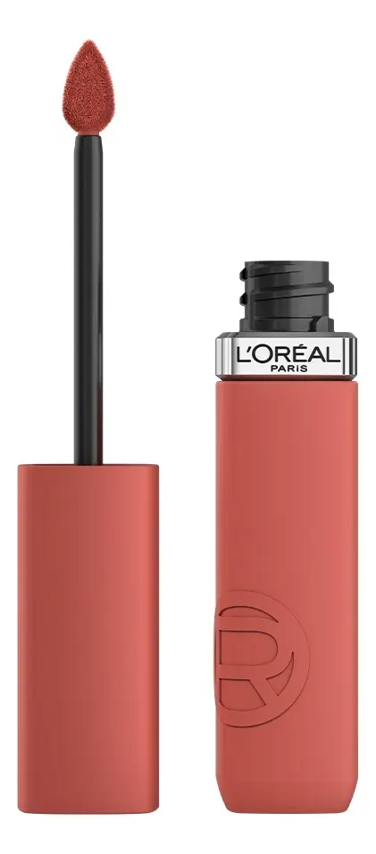 L'Oréal Paris Infallible Le Matte Resistance Labial Líquido Mate de Hasta por 16h con Ácido Hialurónico, Tono 635 Worth It Medium