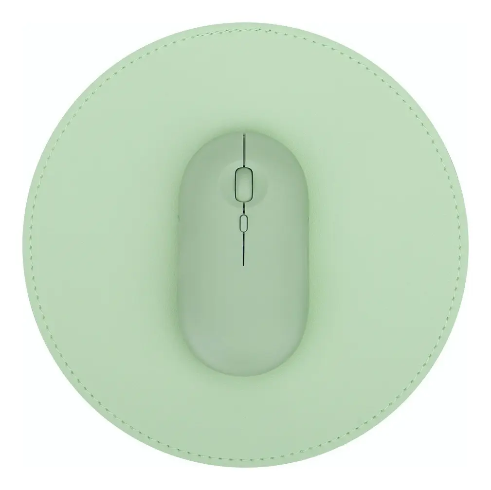 Mouse Inalámbrico Recargable Goojodoq M11 Verde 1600 DPI Bluetooth 5.0