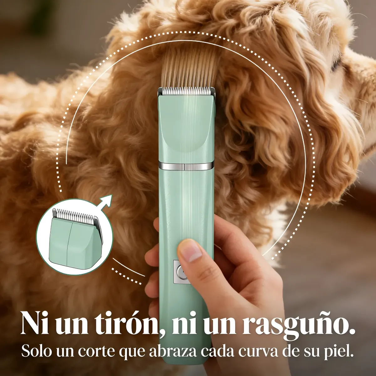4 En1 Maquina Para Cortar Cabello Mascotas De Pelo Largo