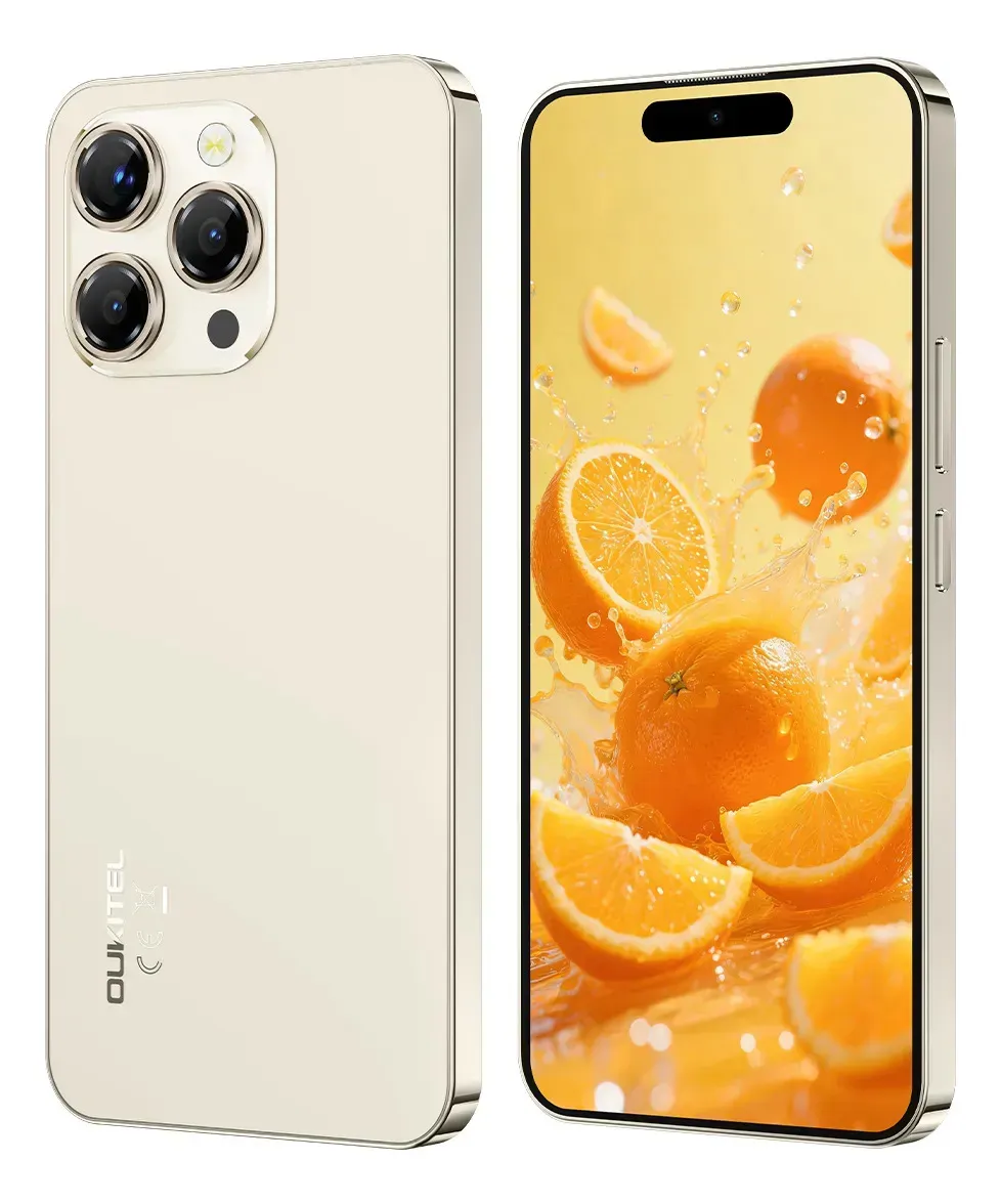 Celular Oukitel P1 Smartphone Dual Sim 24GB Ram 256GB Rom 5150Mah | 6.7inch FHD 120 Hz Android 15 | 1080x2412px | Desbloqueo por huella/facial NFC