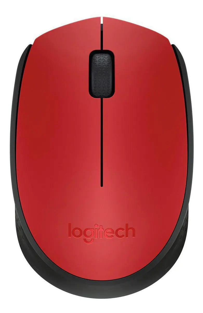 Mouse Logitech M170 Rojo