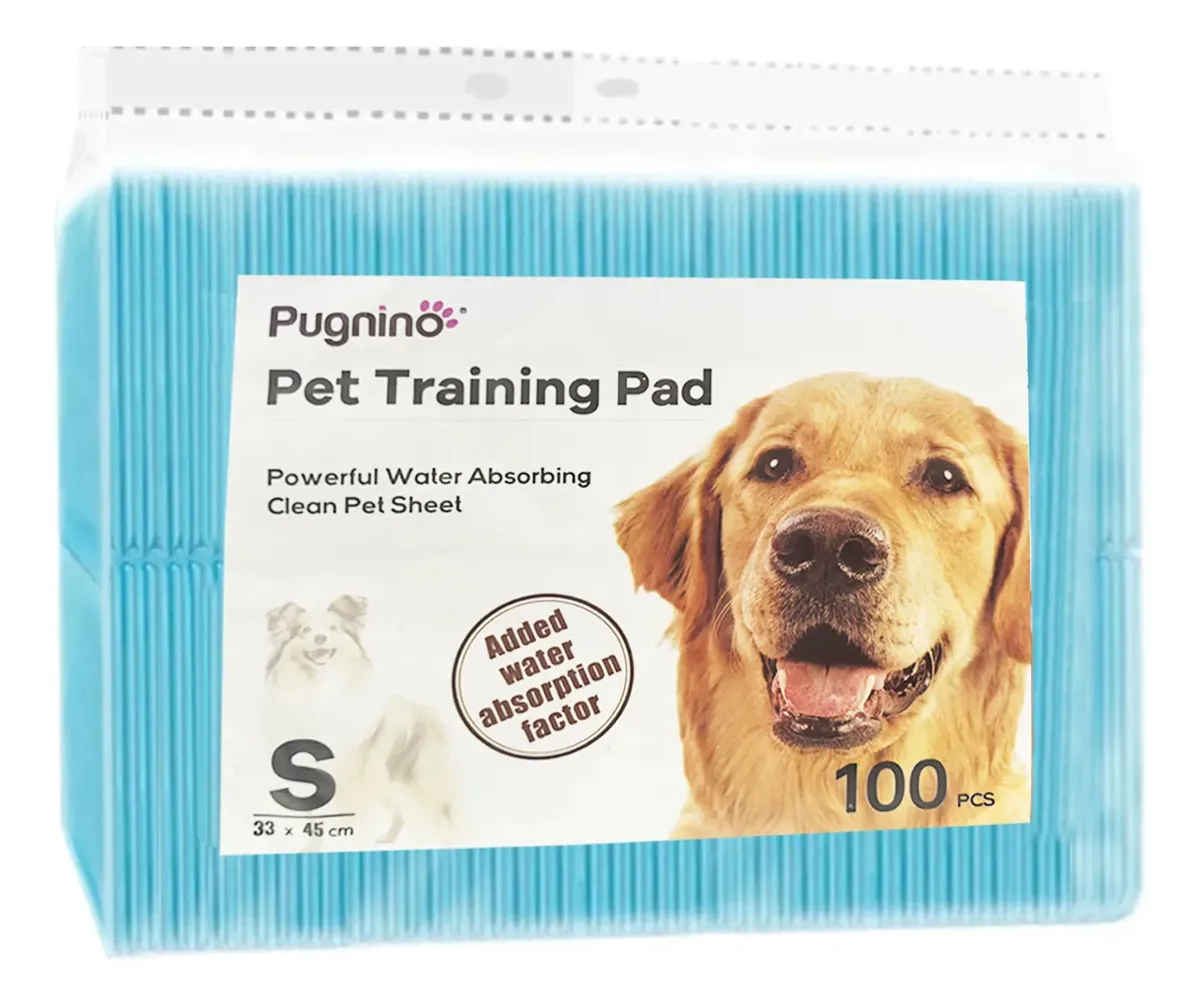 Almohadillas de Entrenamiento Súper Absorbentes para Perros y Gatos con Control de Olor, 100 Unidades