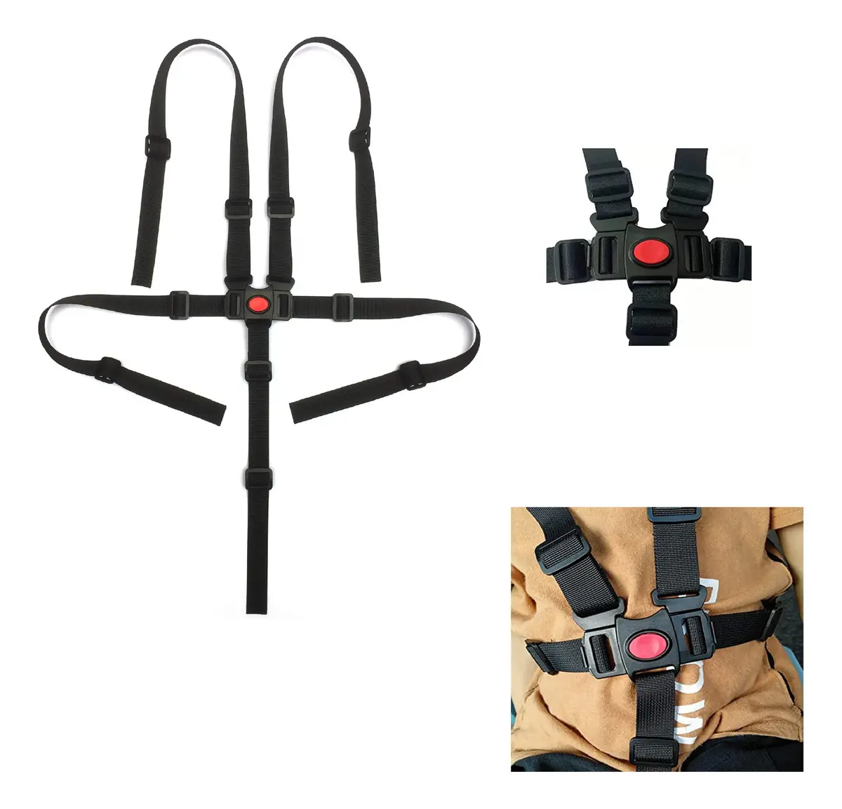 Arnes Seguridad Para Bebe Arne 5 Puntos Silla De Coche