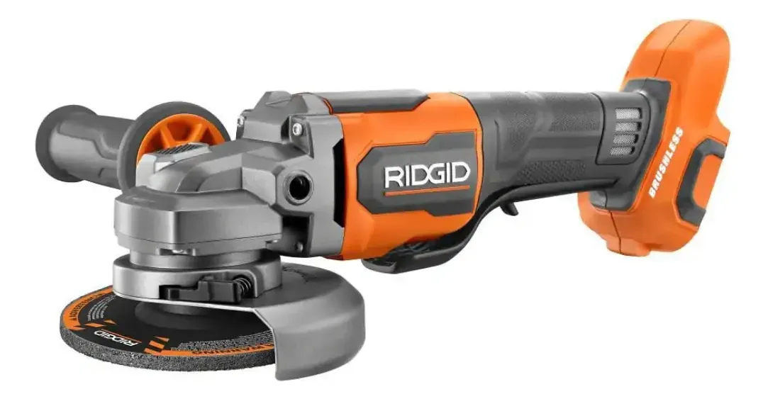 Esmeriladora Angular Ridgid Brushless R86047b 412 Naranja