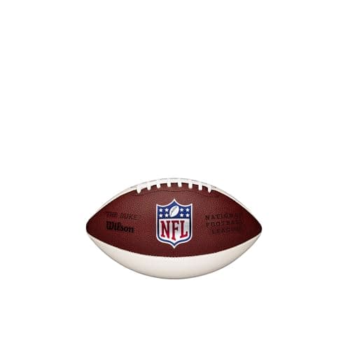 Wilson NFL Mini Autógrafo de Fútbol - Mini, café/Blanco