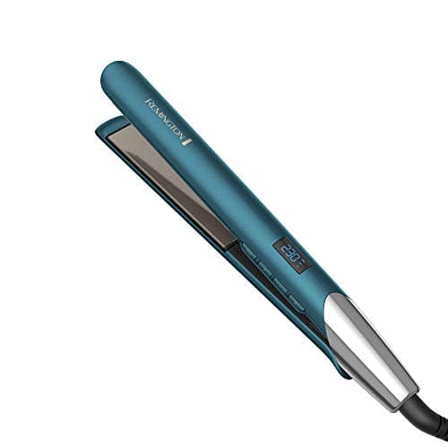 Plancha Alaciadora Remington Advanced Coconut Therapy con Microacondicionadores de Aceite de Coco y Filtro UV, S8607, 0.4257 kilograms, 1 unidades, 1