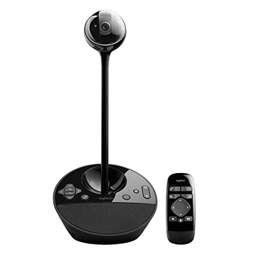 Logitech BCC950 - Webcam (30 fps, 1080p, H.264, Negro, 0 - 180°, Puesto)