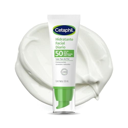 Cetaphil Hidratante Facial Diario FPS 50 Piel Sensible Mixta Grasa 50 ml