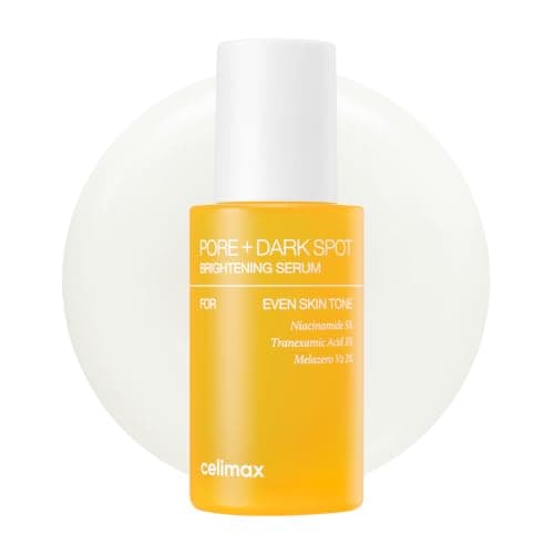 CELIMAX - Suero iluminador de manchas oscuras Pore+ 30 ml - para poros dilatados con niacinamida, ácido tranexámico, minimizador de poros, no irritante, hidratante, para pieles sensibles