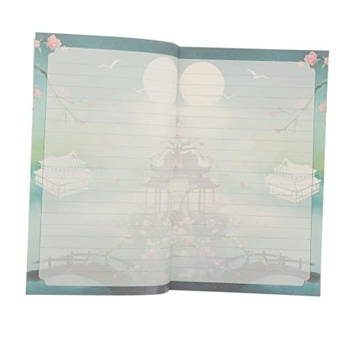 AUTSUPPL Cuaderno Encuadernado Hilo de Arte Organizador para Trabajo Diario Cuaderno de Paisajes Pauta Profesional para Tareas