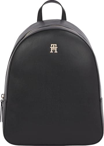 Tommy Hilfiger Mochila LATAM LOGO LATAM LOGO para Mujer, Negro, Grande
