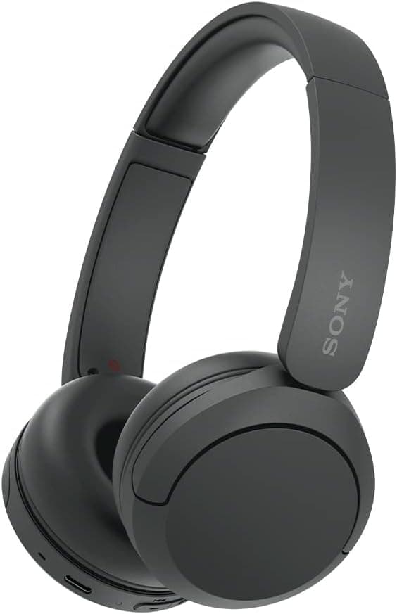Sony Audífonos inalámbricos on-Ear WH-CH520 hasta 50 Horas de duración de batería, Negro (Versión Nacional)