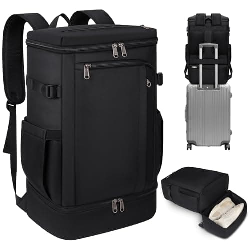 NUBILY Mochila para Laptop de 15,6", Impermeable con Puerto USB