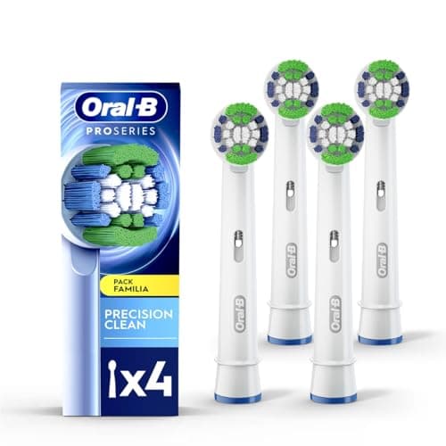 Oral-B Repuesto Cepillo Dental Eléctrico Precision Clean, 4 Uds