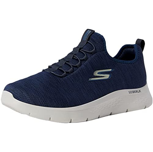 Skechers Gowalk - Tenis Deportivos Flexibles para Caminar con Espuma refrigerada por Aire para Hombre, Azul Marino/Azul 2, 11.5 US