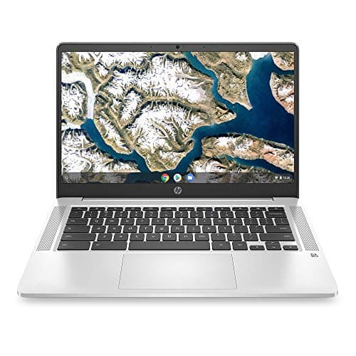 Chromebook 2020 Flagship HP 14, Laptop de 14 pulgadas, HD SVA, Pantalla antirreflejante Procesador Intel Celeron 4GB DDR4 64GB eMMC Retroiluminada, WiFi, Webcam, Chrome OS (Reacondicionado)
