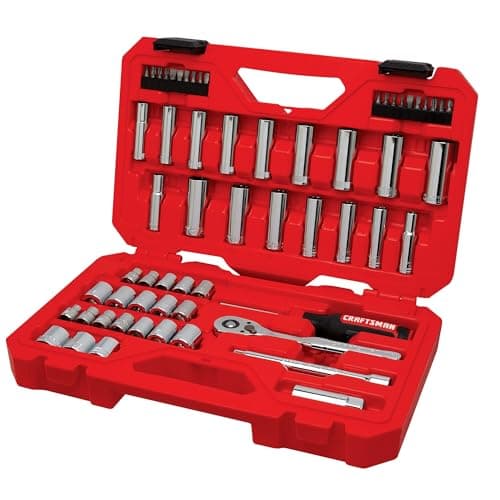 CRAFTSMAN - Juego de herramientas mecánicas de 9.5 mm, 61 piezas (CMMT45161)