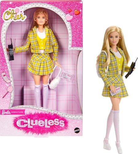 Barbie Signature Muñeca de Colección Clueless 30th Anniversary - Cher edición Especial para coleccionistas con Outfit Original, Detalles Premium y empaque Exclusivo