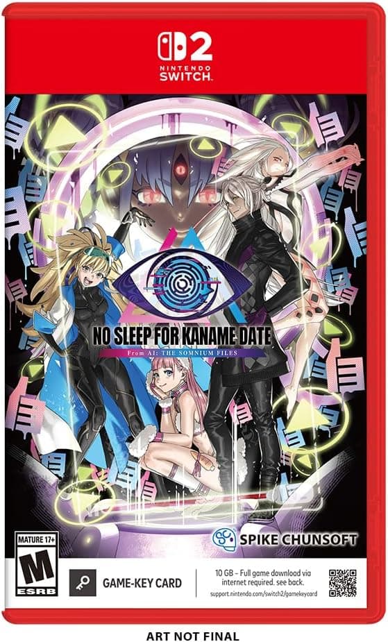 No Sleep For Kaname Date - From AI: The Somnium Files Aiba Edition for Nintendo Switch 2 (Game-Key Card)
