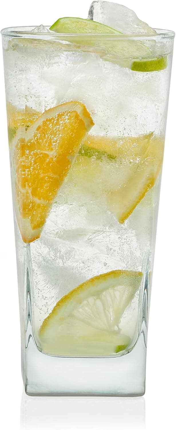 Libbey Juego de 8 Vasos de Vidrio City de 422 ml