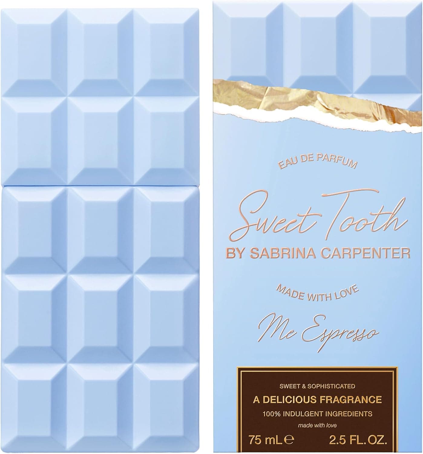 Sabrina Carpenter Sweet Tooth Me Espresso for Women Eau de Parfum Spray, 2.5 Ounce / 75 ml